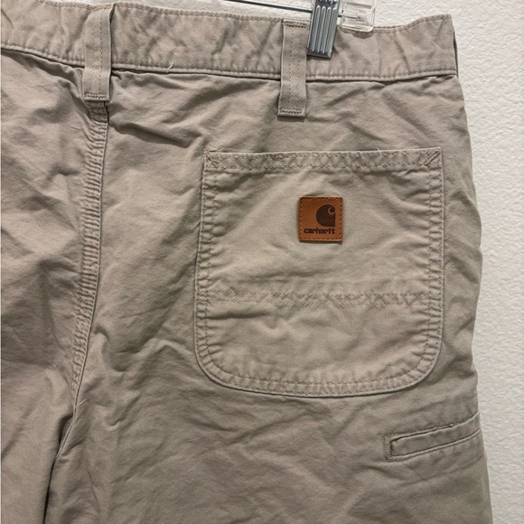 Carhartt Men's Beige Cargo Shorts - Picture 3 of 6